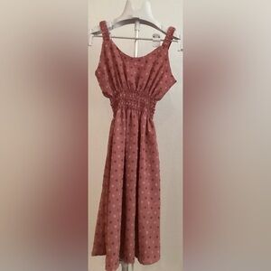 Polka Dot Women’s Dress in Pink